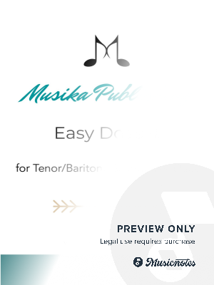 Easy Does It - Jazz Duet for Tenor and Baritone Saxophones