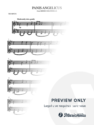 Panis Angelicus (trumpet duet)
