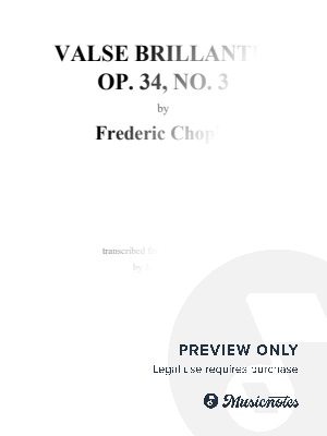 Chopin: Valse brillante in F Major, Op. 34, No. 3