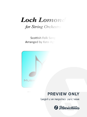 Loch Lomond - for String Orchestra