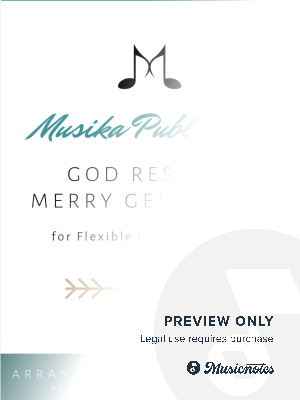 God Rest Ye, Merry Gentlemen - Flexible Instrumentation