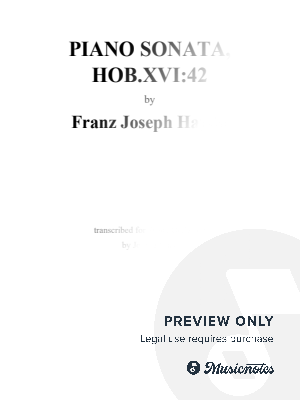 Haydn: Piano Sonata in D Major, Hob.XVI:42