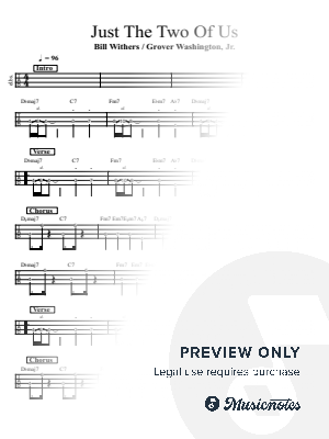 Just The Two Of Us | Simplified bass
