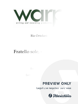 Fratello sole, sorella luna - Dolce sentire