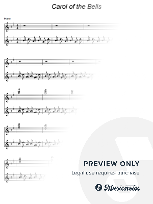 Carol of the Bells - (George Winston / Mykola Leontovych)