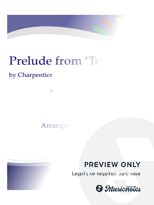 Prelude (Rondeau) from Te Deum - wind quintet