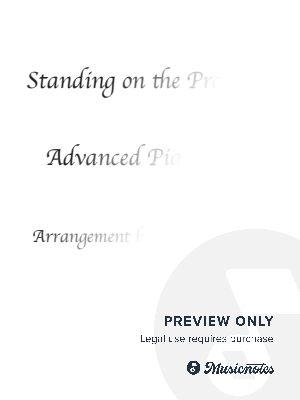 Standing on the Promises. Advanced Piano Solo