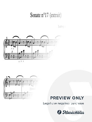 Beethoven Sonate n°17 "Tempest"
