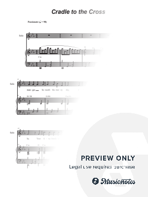 Cradle to the Cross (Unison choir)