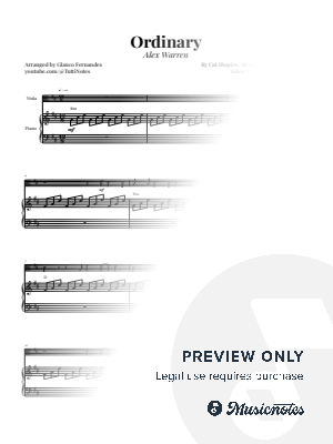 Ordinary | VIOLA & PIANO