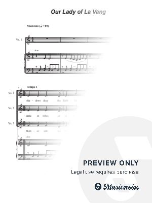 Our Lady of La Vang (2-part choir - (TB)