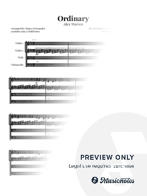Ordinary | STRING QUARTET