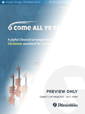 O Come All Ye Faithful (String Orchestra)