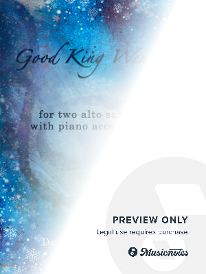 Good King Wenceslas - two Alto Saxophones with Piano accompaniment