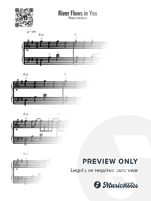 River Flows in You, Yiruma (Easy Piano)