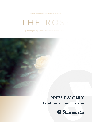 The Rose - Mid-Beginner for Harp