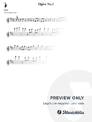 Ogive No.3 - Satie