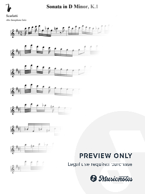 Sonata in D Minor, K.1 - Scarlatti