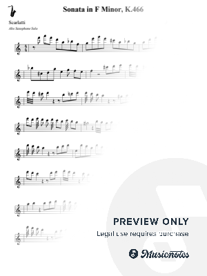 Sonata in F Minor, K.466 - Scarlatti