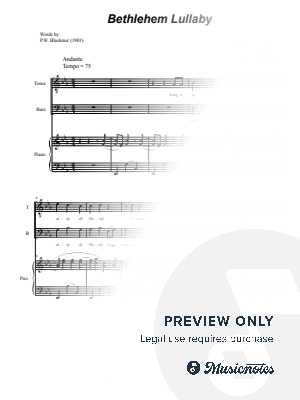 Bethlehem Lullaby (2-part choir (TB)