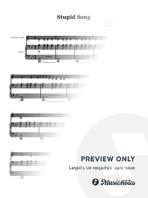 stupid song by Olivia Rodrigo | Clarinet & Piano