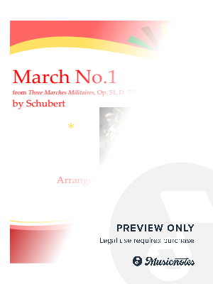 Marche Militaire No.1 (Schubert) - flute duet