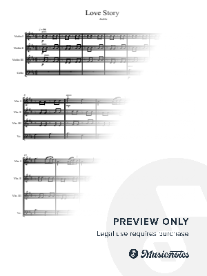 Love Story - Indila - String Quartet