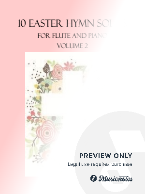 10 Easter Solos for Flute and Piano - Volume 2 by B. C. Dockery - Sheet Music