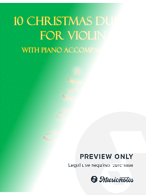 10 Christmas Duets for Violin with piano accompaniment vol. 1