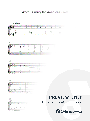 When I Survey the Wondrous Cross