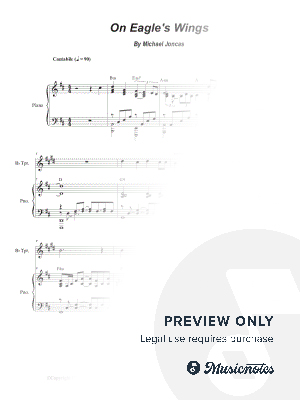 On Eagle's Wings (Bb-Trumpet solo and Piano)