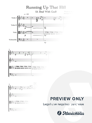 Running Up That Hill by David Hornberger - Sheet Music