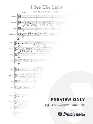 I See the Light by David Hornberger - Sheet Music