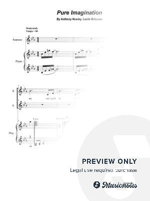 Pure Imagination (Duet for Soprano and Alto solo)