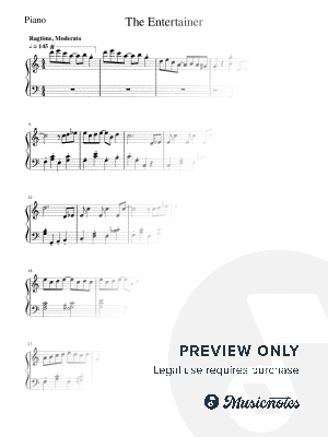 The Entertainer - Scott Joplin