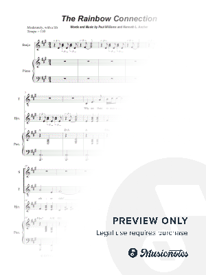 The Rainbow Connection (Duet for Soprano and Tenor solo)