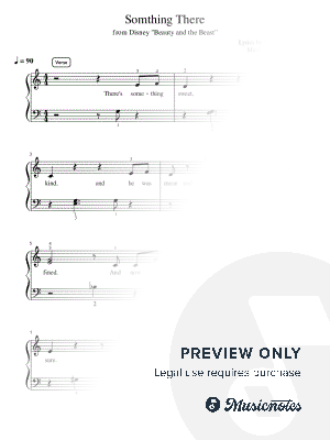 Something There - Essentials by Simply Piano - Sheet Music