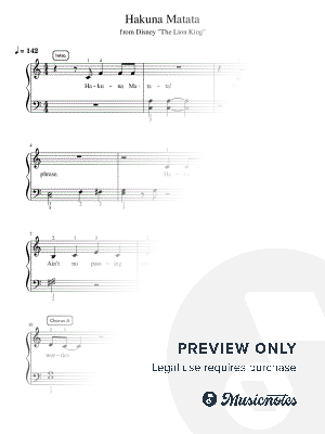 Hakuna Matata - Intermediate