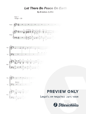 Let There Be Peace on Earth (Duet for Violin and Cello)