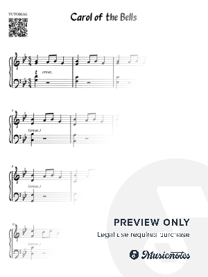 Carol of the Bells I Jazz Piano Christmas Sheet Music I TUTORIAL
