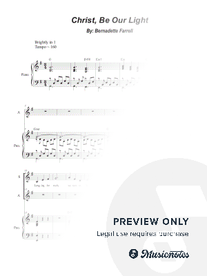 Christ, Be Our Light (Duet for Soprano and Alto solo)