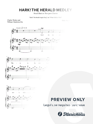 Hark, the Herald Angels Sing / What Child is This? (Vocal Duet)