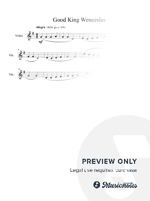 Good King Wenceslas (ViolinSolo)