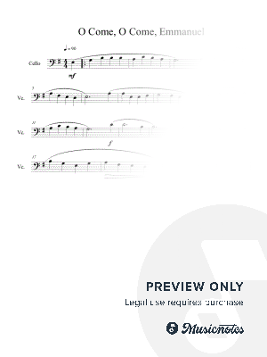 O Come, O Come, Emmanuel (Cello Solo)