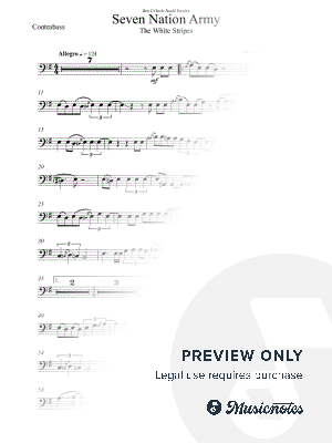 Seven Nation Army - The White Stripes - Advanced Contra Bass