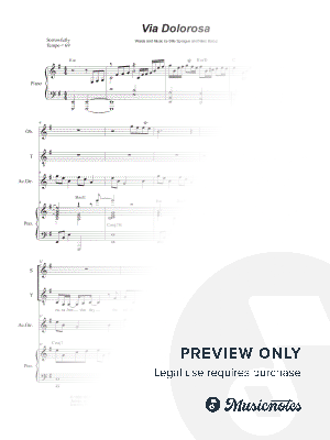 Via Dolorosa (Duet for Soprano and Tenor solo) 