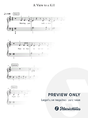 A View To a Kill - Intermediate