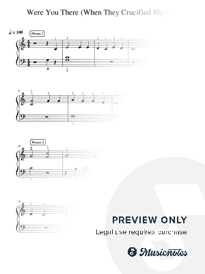 Were You There When They Crucified My Lord - Essentials