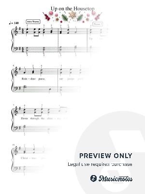 Up on the Housetop - Pre-Advanced