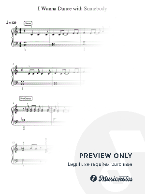 I Wanna Dance With Somebody - Intermediate